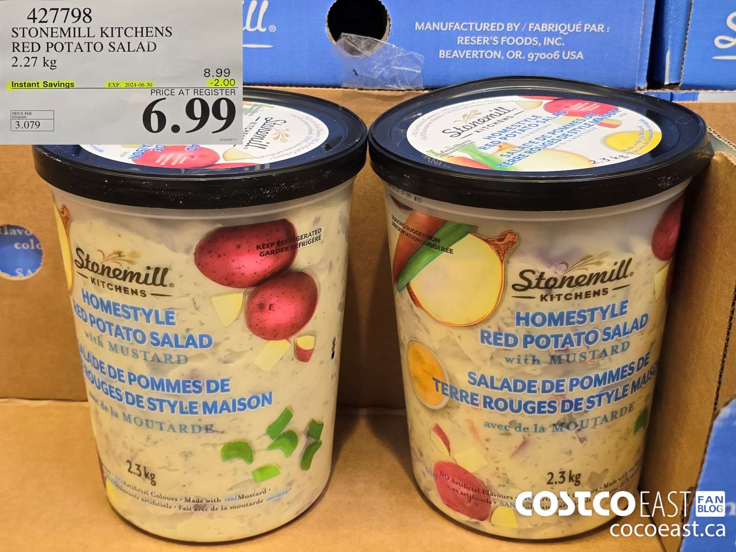 427798 STONEMILL KITCHENS RED POTATO SALAD 2.27 KG ($2.00 INSTANT SAVINGS EXPIRES ON 2024-06-30) $6.99