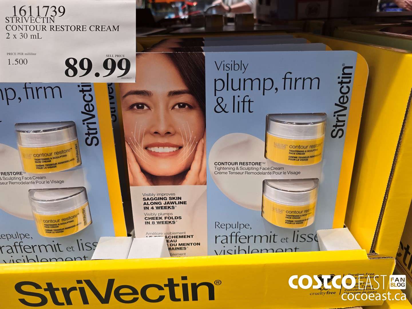 1611739 STRIVECTIN CONTOUR RESTORE CREAM 2 x 30 mL $89.99