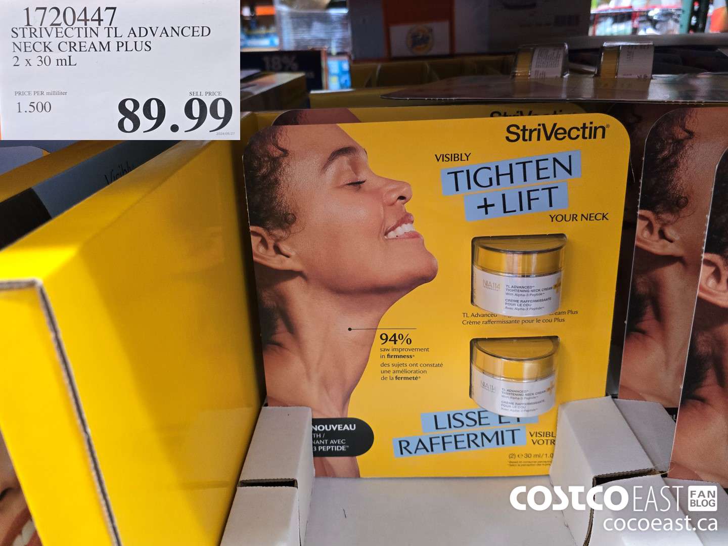 1720447 STRIVECTIN TL ADVANCED NECK CREAM PLUS 2 x 30 mL $89.99