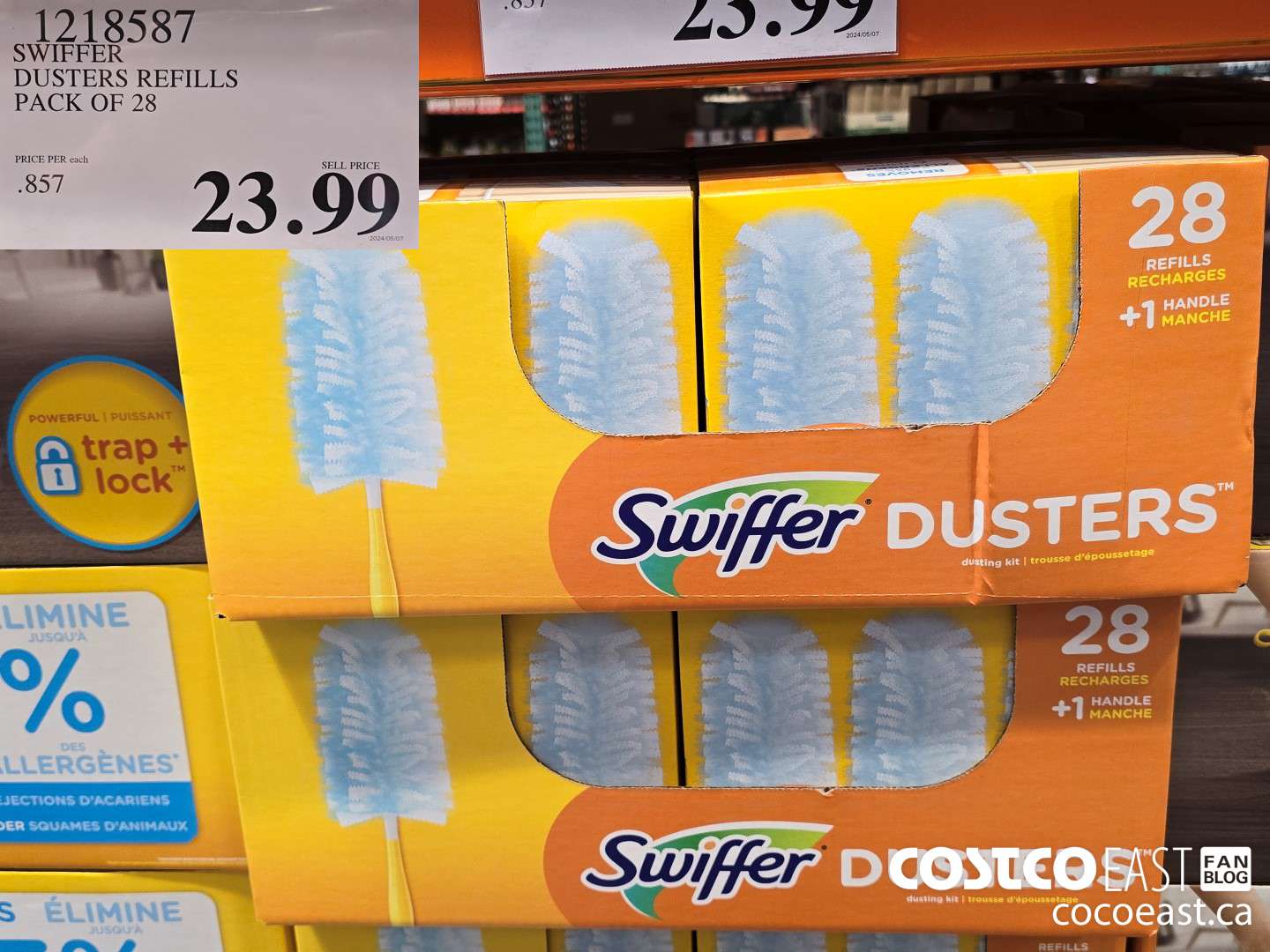 1218587 SWIFFER DUSTERS REFILLS PACK OF 28 $23.99
