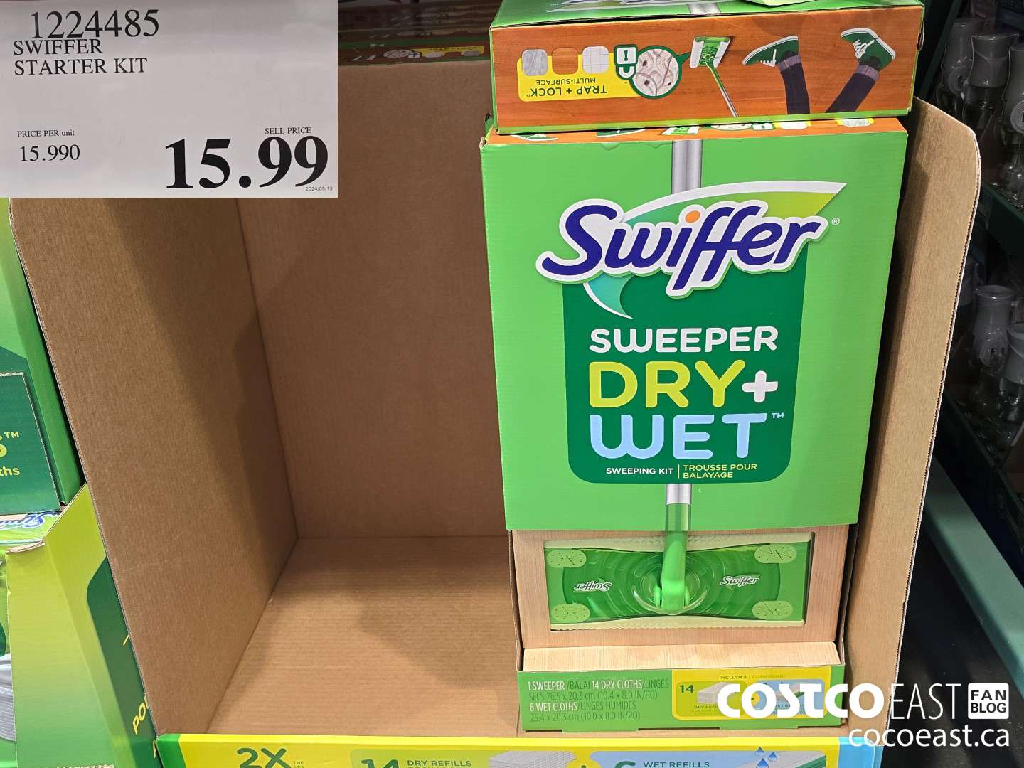 1224485 SWIFFER STARTER KIT $15.99