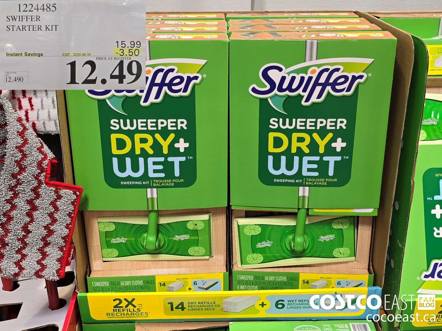 1224485 SWIFFER STARTER KIT ($3.50 INSTANT SAVINGS EXPIRES ON 2024-06-30) $12.49