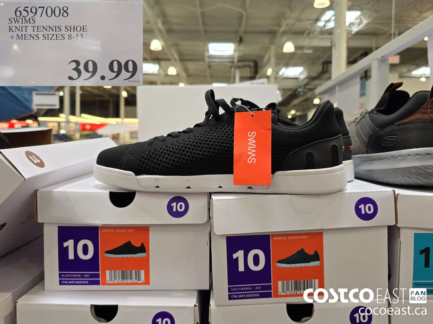 6597008 SWIMS KNIT TENNIS SHOE +MENS SIZES 8-12 $39.99