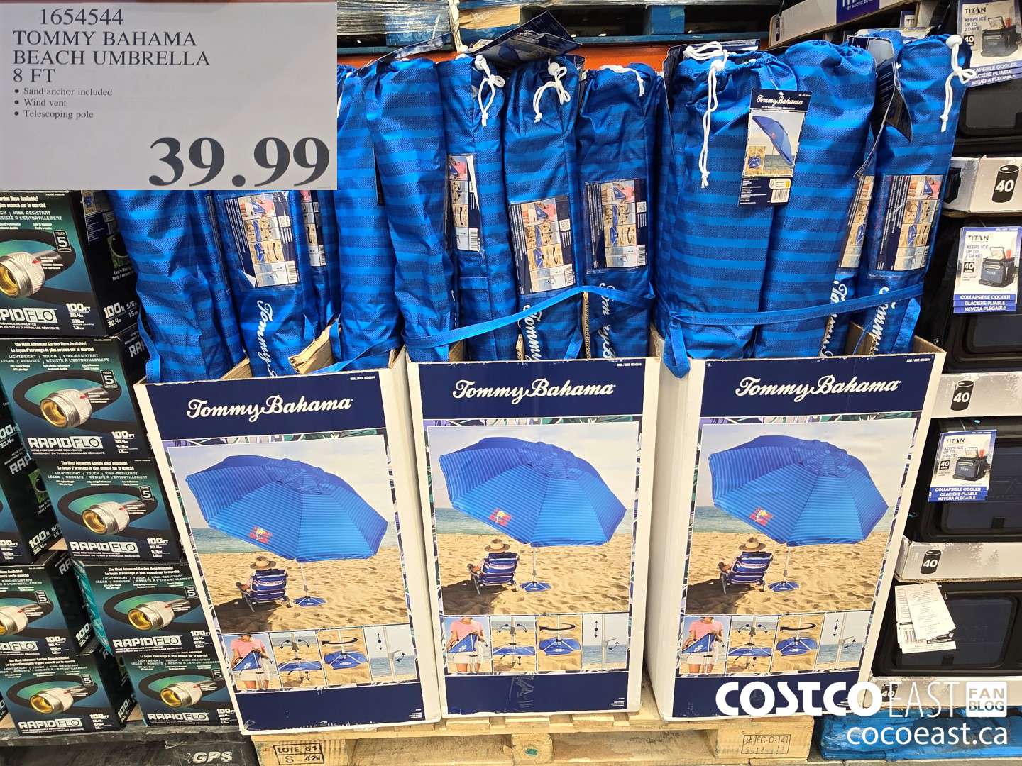 1654544 TOMMY BAHAMA BEACH UMBRELLA 8 FT $39.99