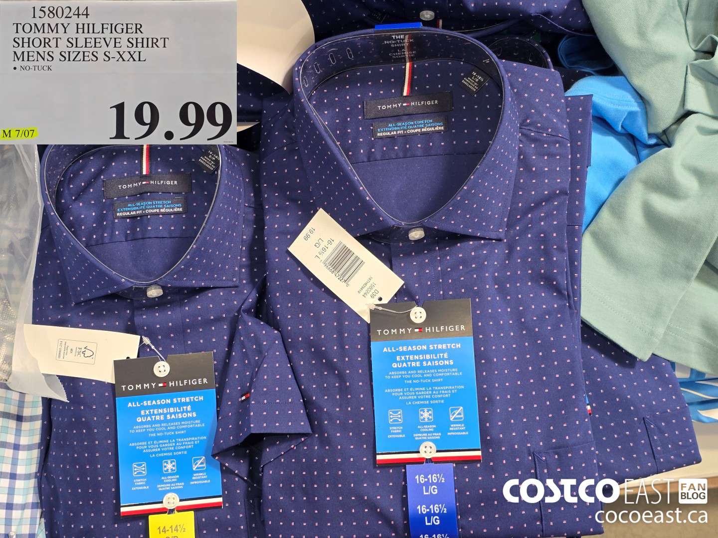 1580244 TOMMY HILFIGER SHORT SLEEVE SHIRT MENS SIZES S-XXL $19.99