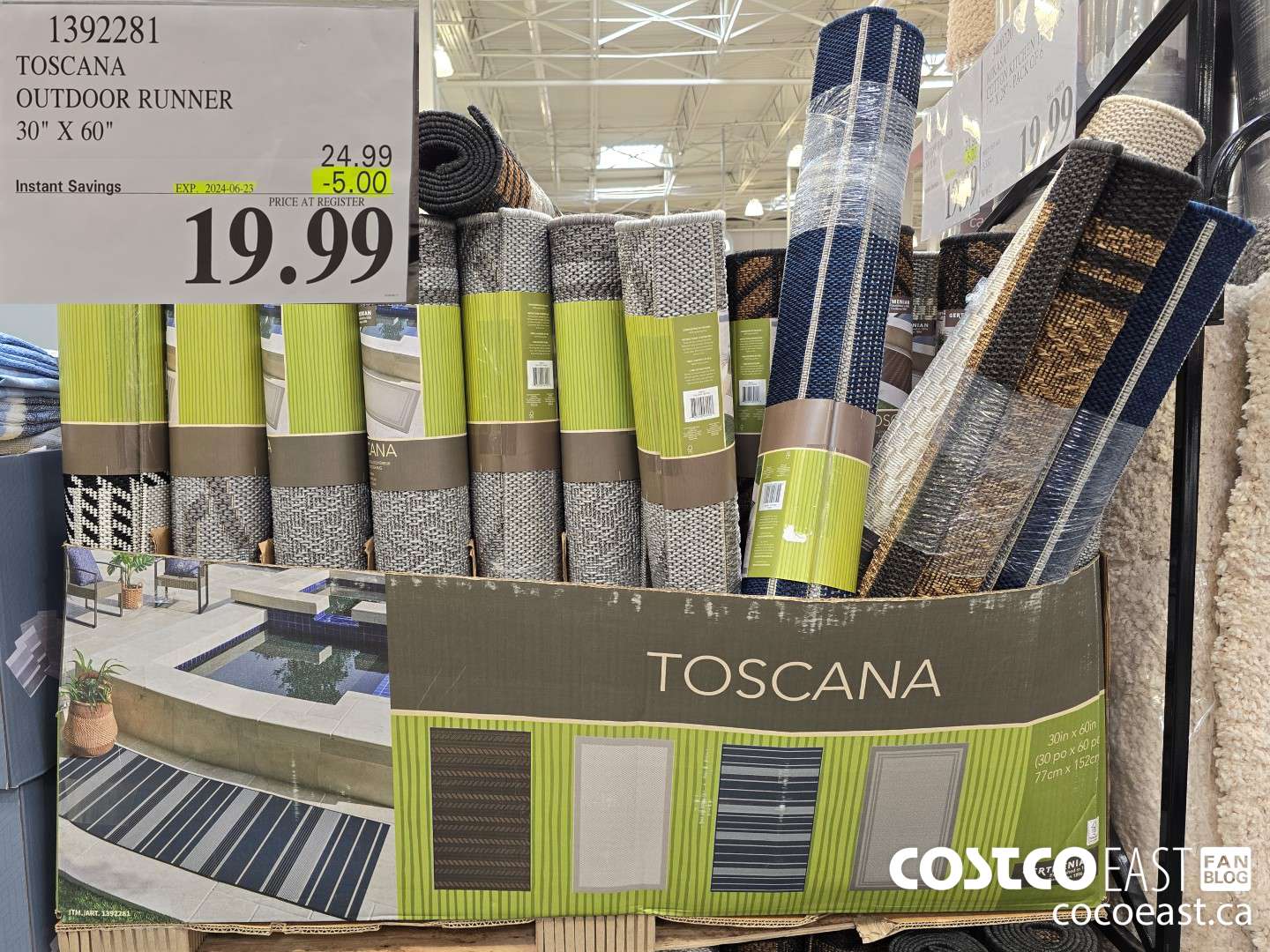 1392281 TOSCANA OUTDOOR RUNNER 30