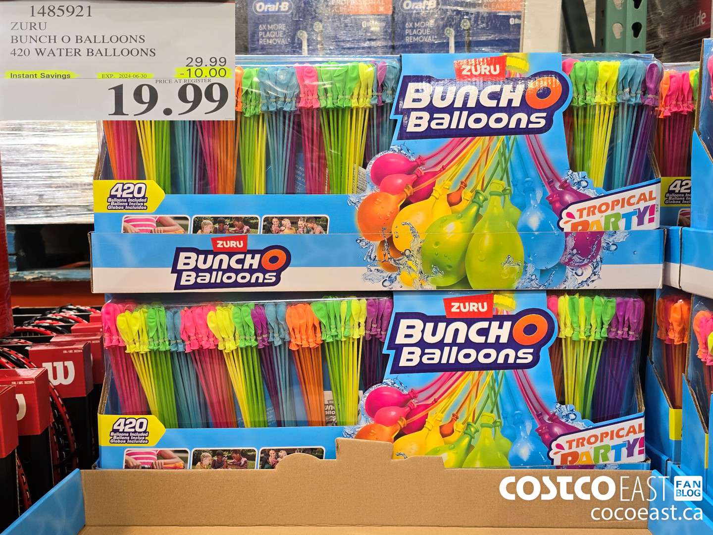 1485921 ZURU BUNCH O BALLOONS 420 WATER BALLOONS ($10.00 INSTANT SAVINGS EXPIRES ON 2024-06-30) $19.99
