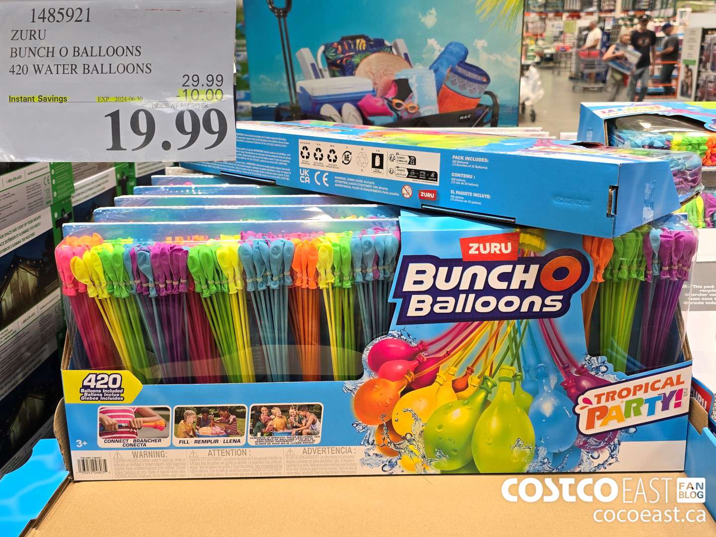1485921 ZURU BUNCH O BALLOONS 420 WATER BALLOONS ($10.00 INSTANT SAVINGS EXPIRES ON 2024-06-30) $19.99