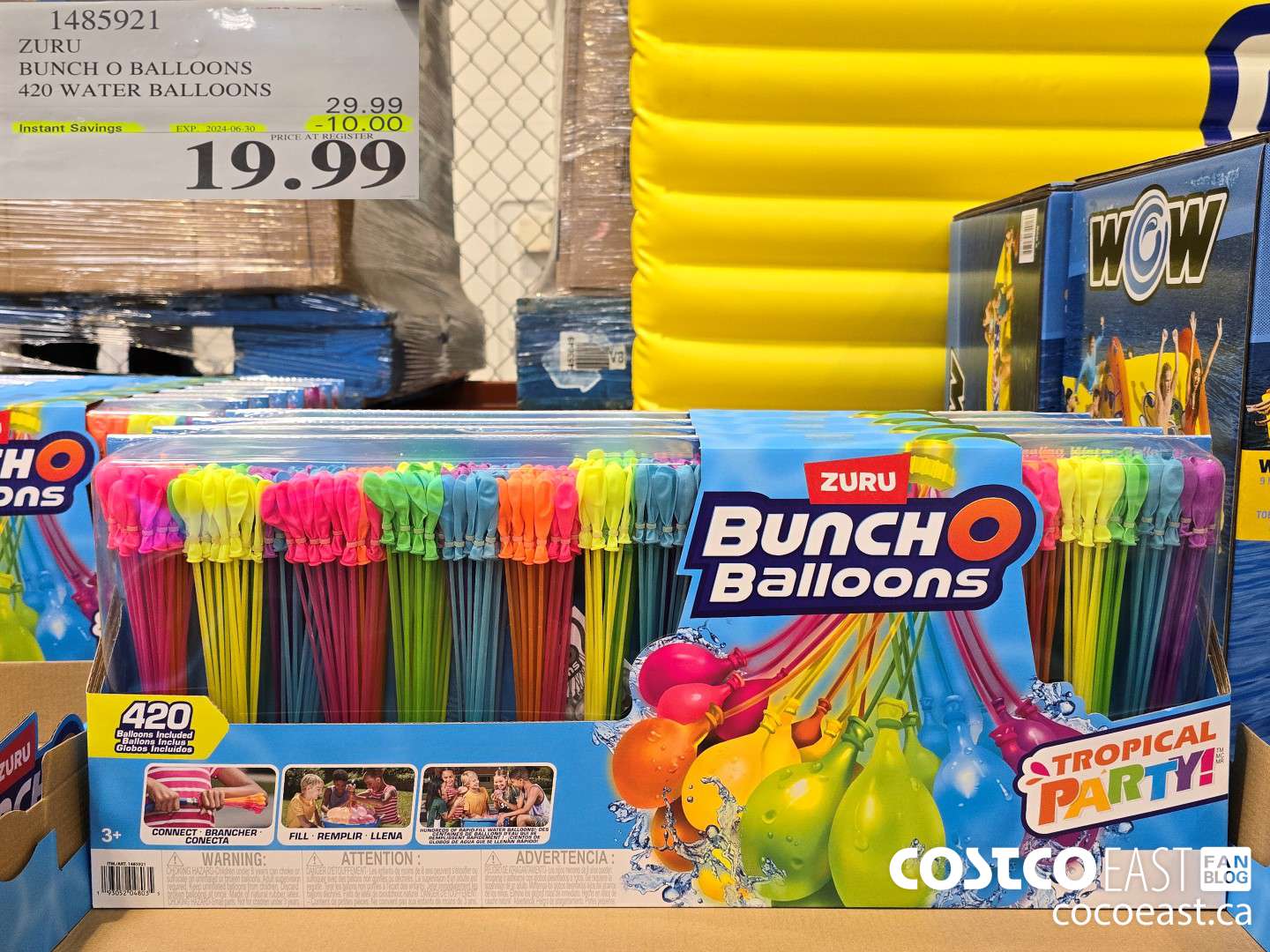 1485921 ZURU BUNCH O BALLOONS 420 WATER BALLOONS ($10.00 INSTANT SAVINGS EXPIRES ON 2024-06-30) $19.99