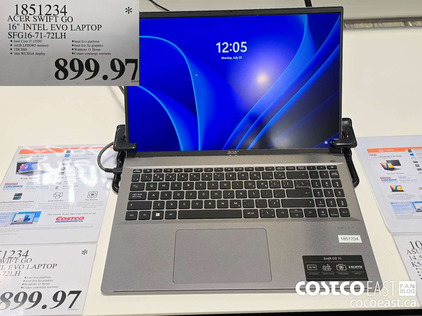 1851234 ACER SWIFT GO 16