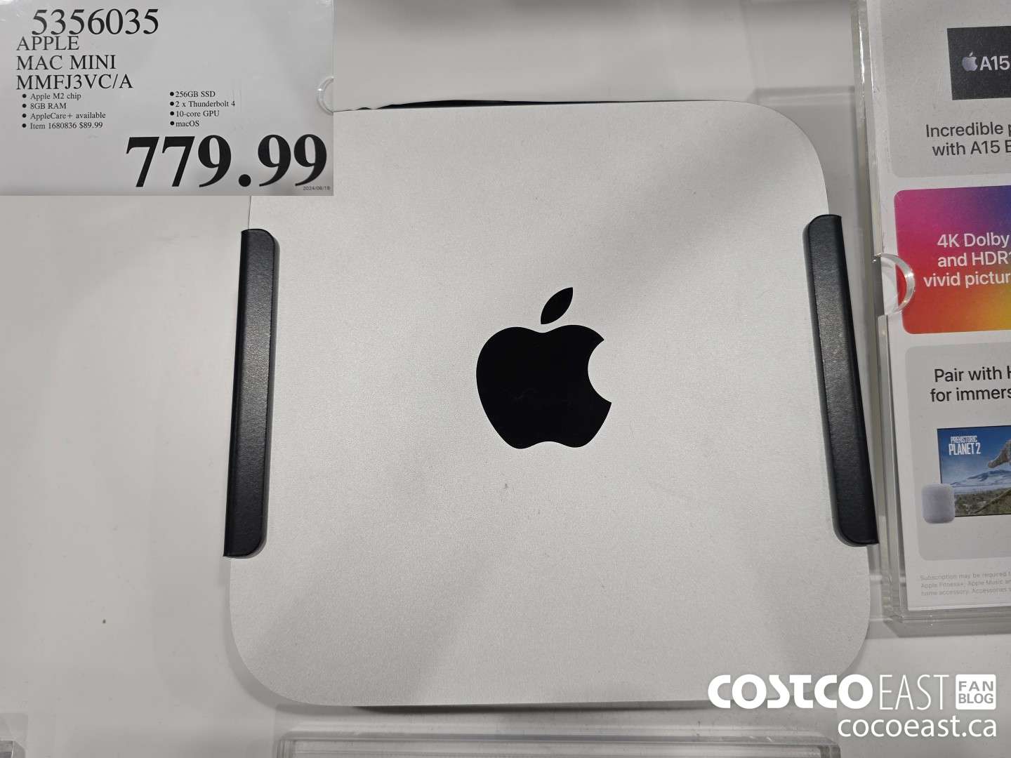 5356035 APPLE MAC MINI MMFJ3VC/A $779.99