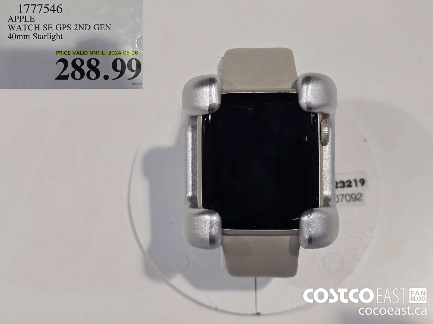 1777546 APPLE WATCH SE GPS 2ND GEN 40mm Starlight $288.99