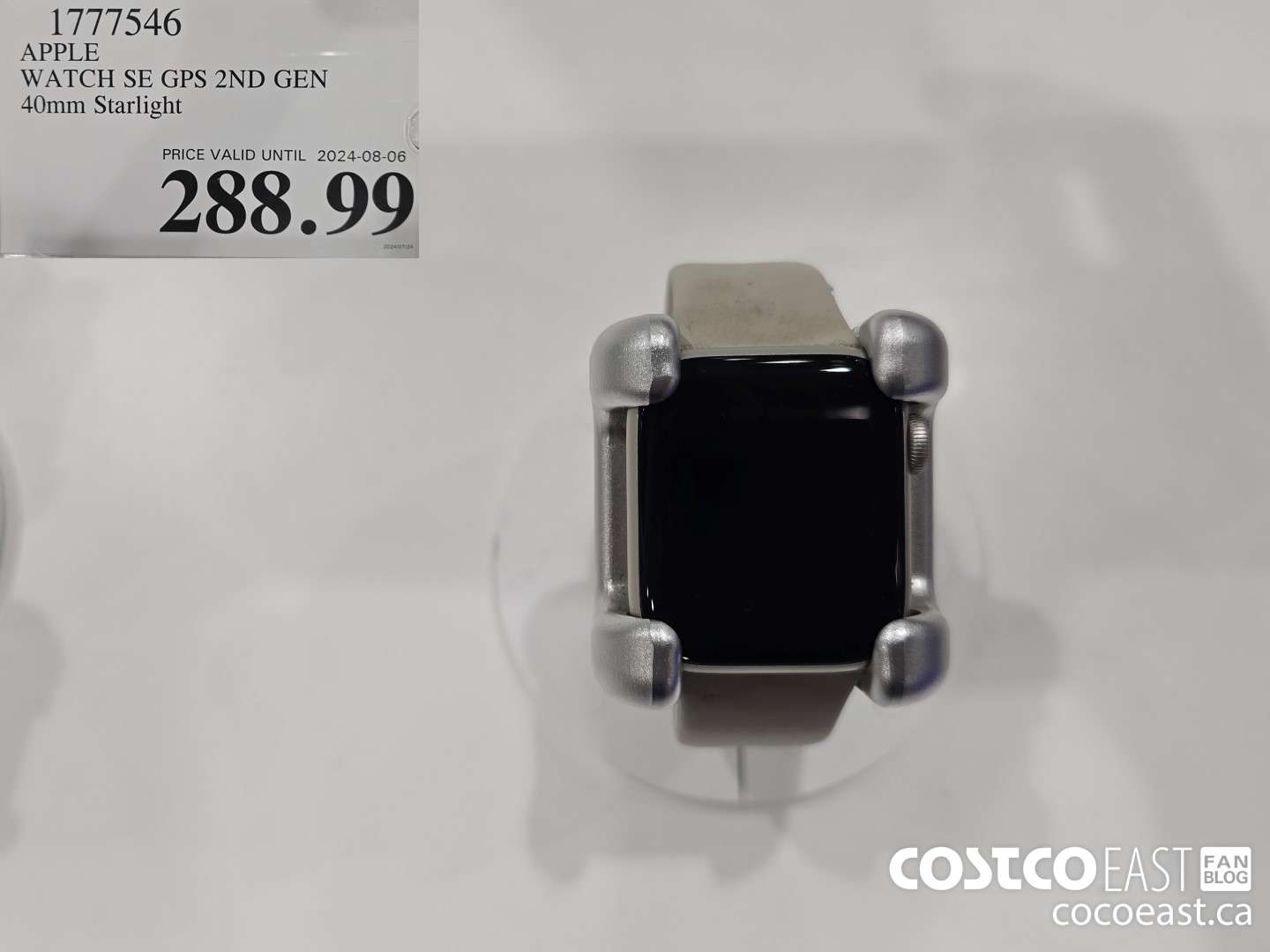 1777546 APPLE WATCH SE GPS 2ND GEN 40mm Starlight $288.99