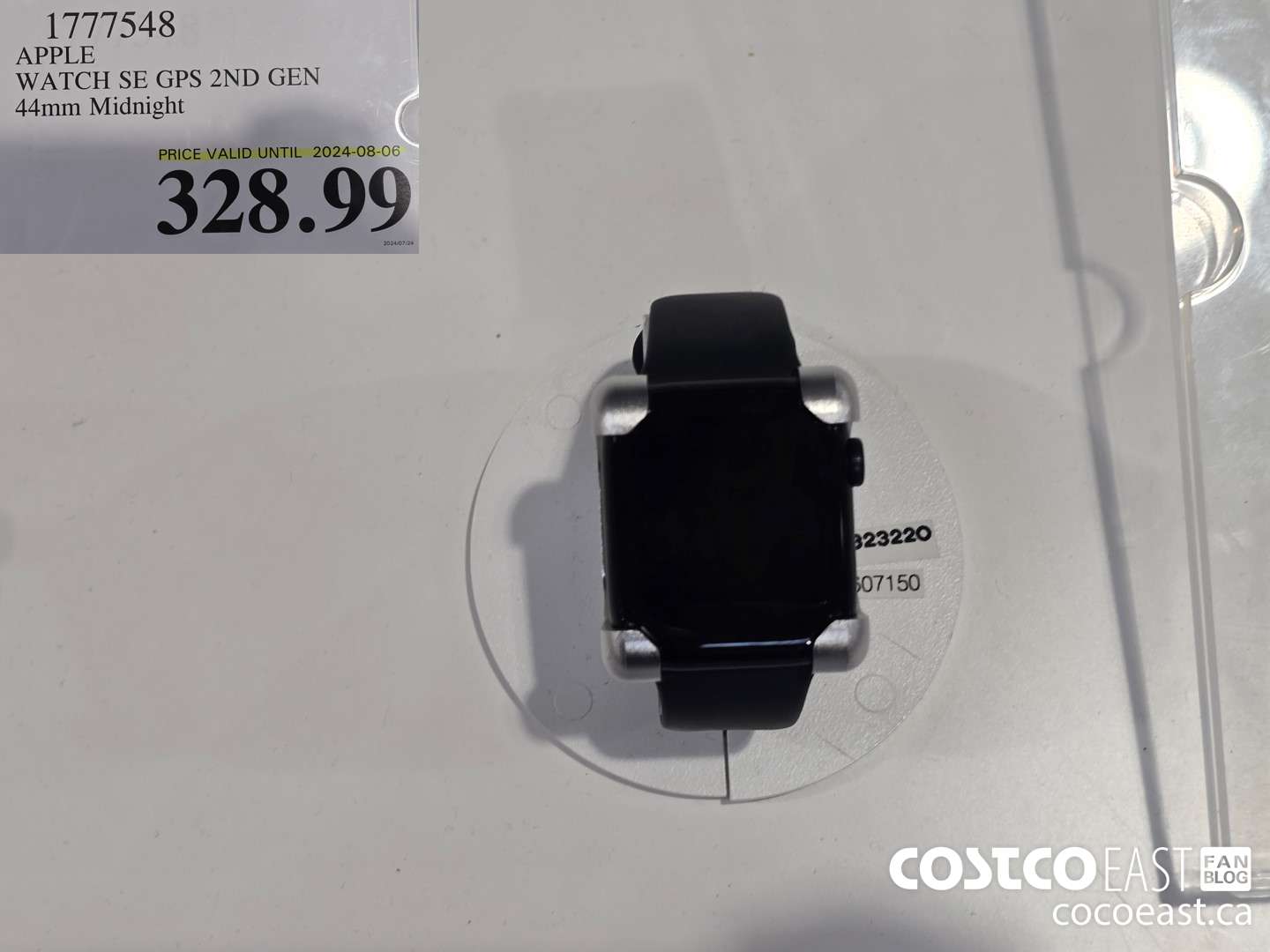 1777548 APPLE WATCH SE GPS 2ND GEN 44mm Midnight $328.99