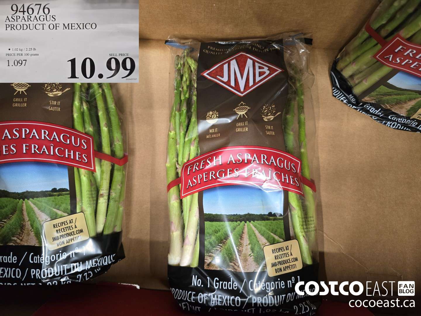 94676 ASPARAGUS PRODUCT OF CANADA $10.99