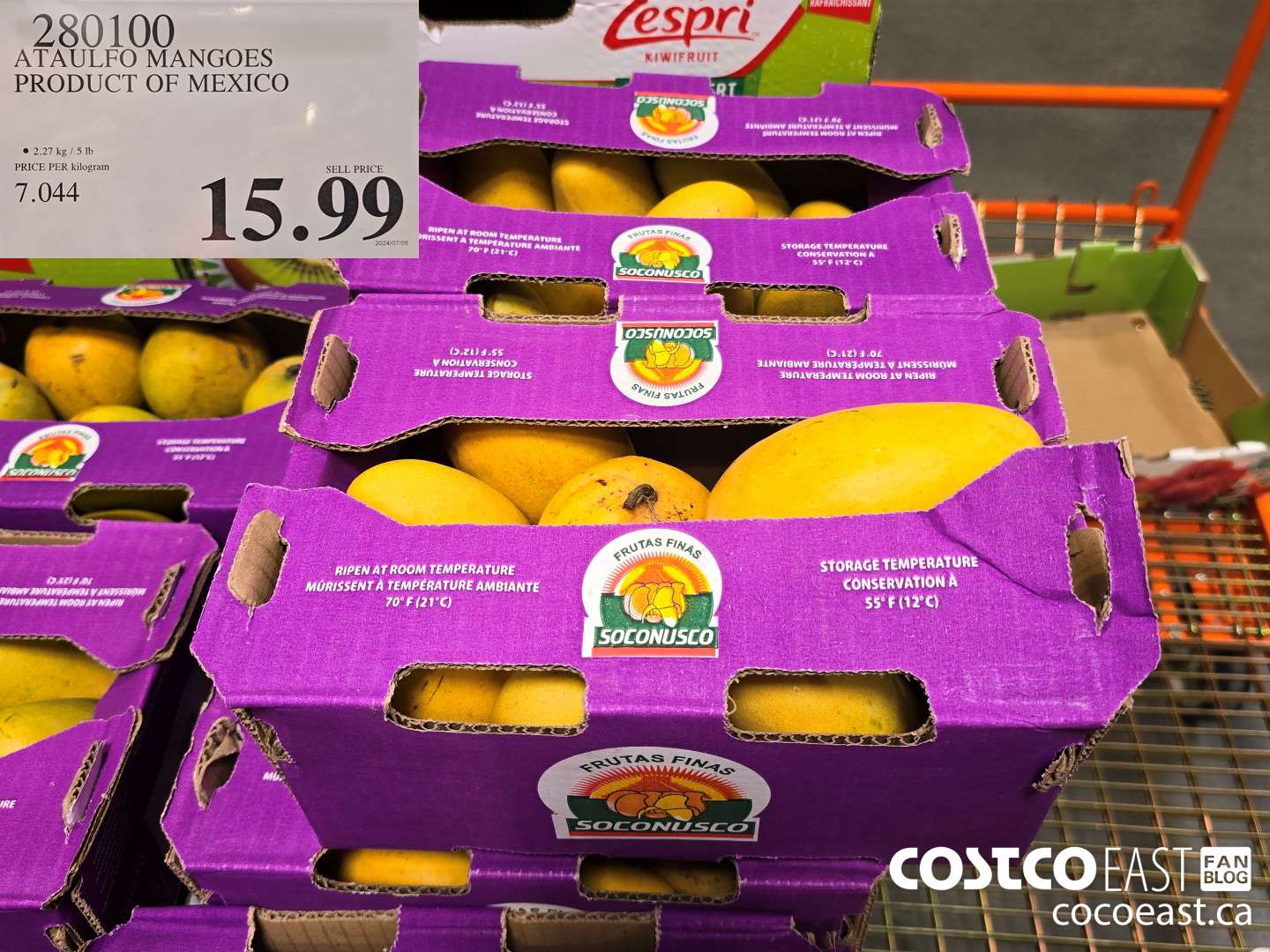 280100 ATAULFO MANGOES PRODUCT OF MEXICO $15.99