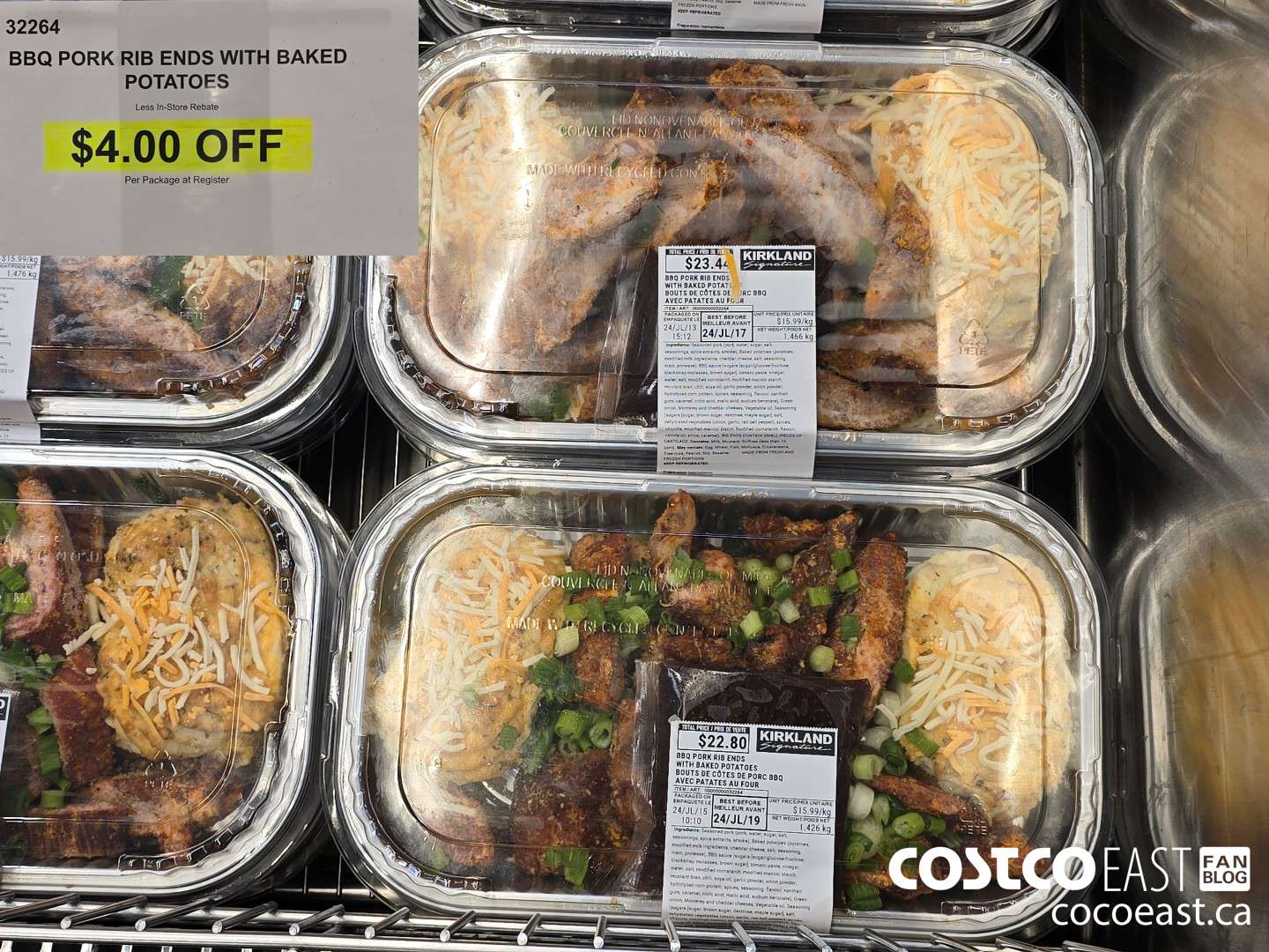 32264 BBQ PORK RIB ENDS WITH BAKED POTATOES ($4.00 INSTANT SAVINGS)