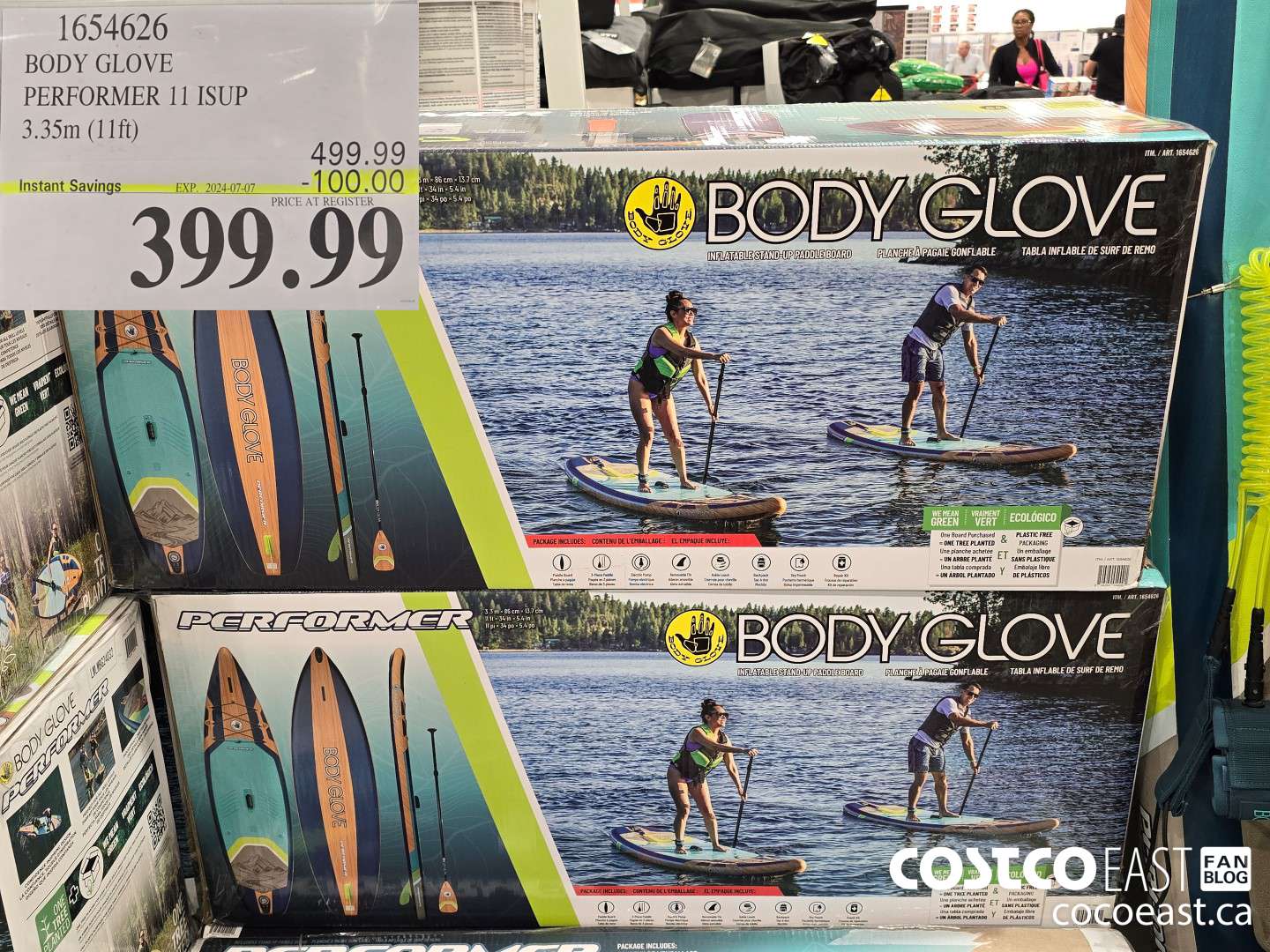 1654626 BODY GLOVE PERFORMER 11 ISUP 3.35m (11ft) ($100.00 INSTANT SAVINGS EXPIRES ON 2024-07-07) $399.99