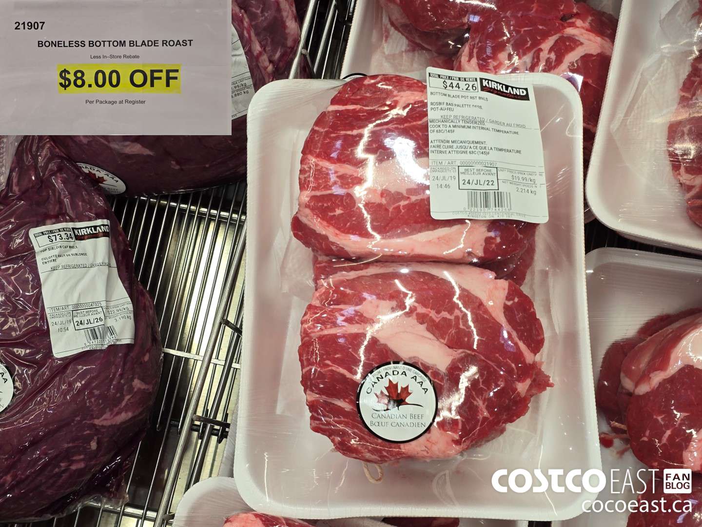 21907 BONELESS BOTTOM BLADE ROAST ($8.00 INSTANT SAVINGS)