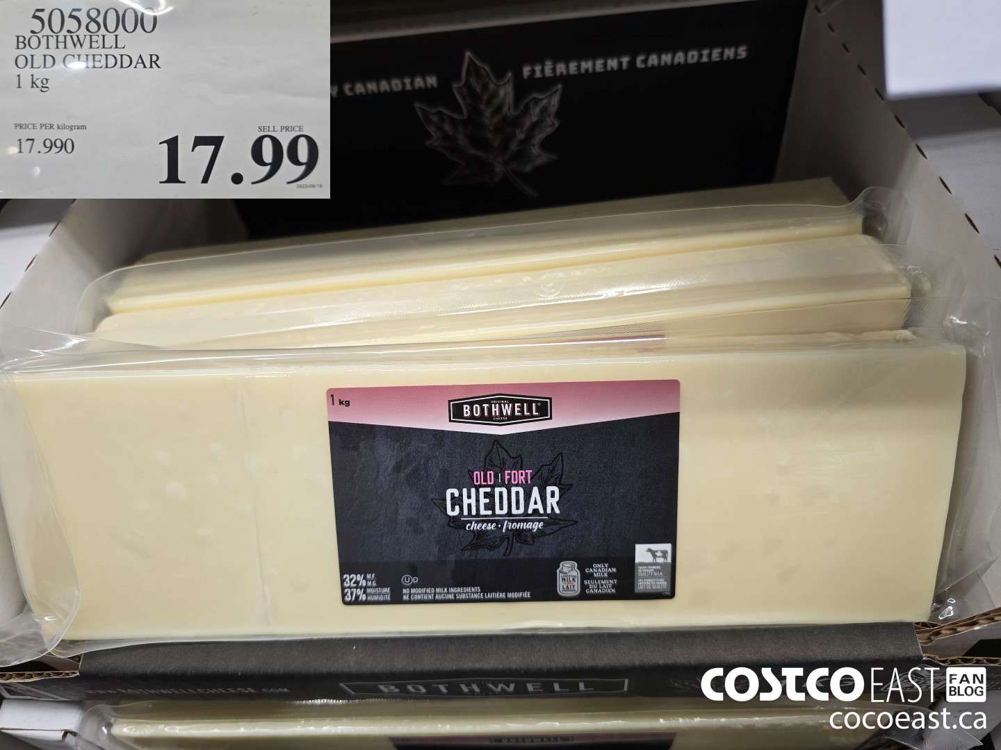 5058000 BOTHWELL OLD CHEDDAR 1 KG $17.99
