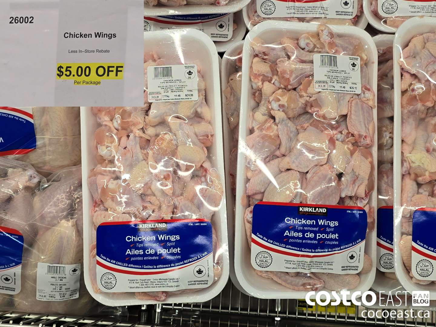 26002 CHICKEN WINGS ($5.00 INSTANT SAVINGS)