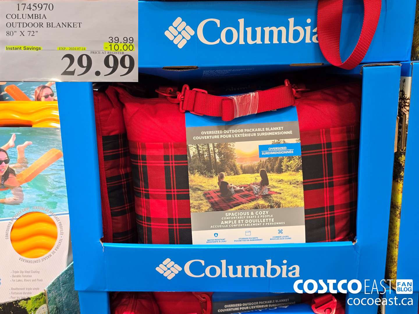 1745970 COLUMBIA OUTDOOR BLANKET 80