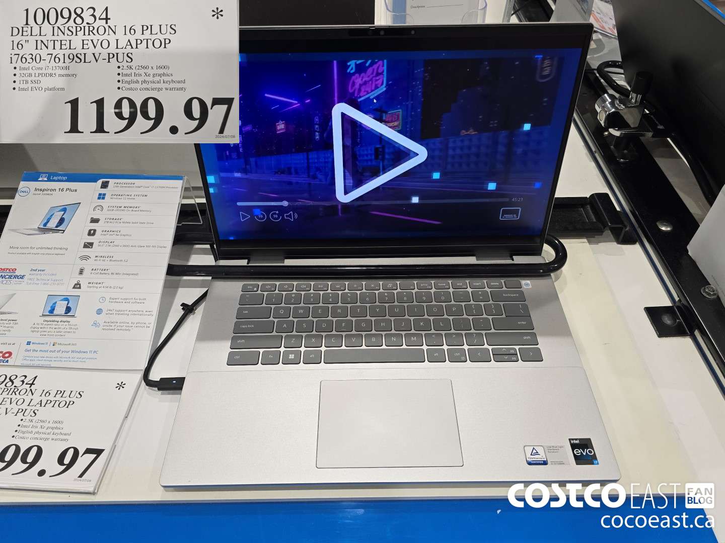 1009834 DELL INSPIRON 16 PLUS 16