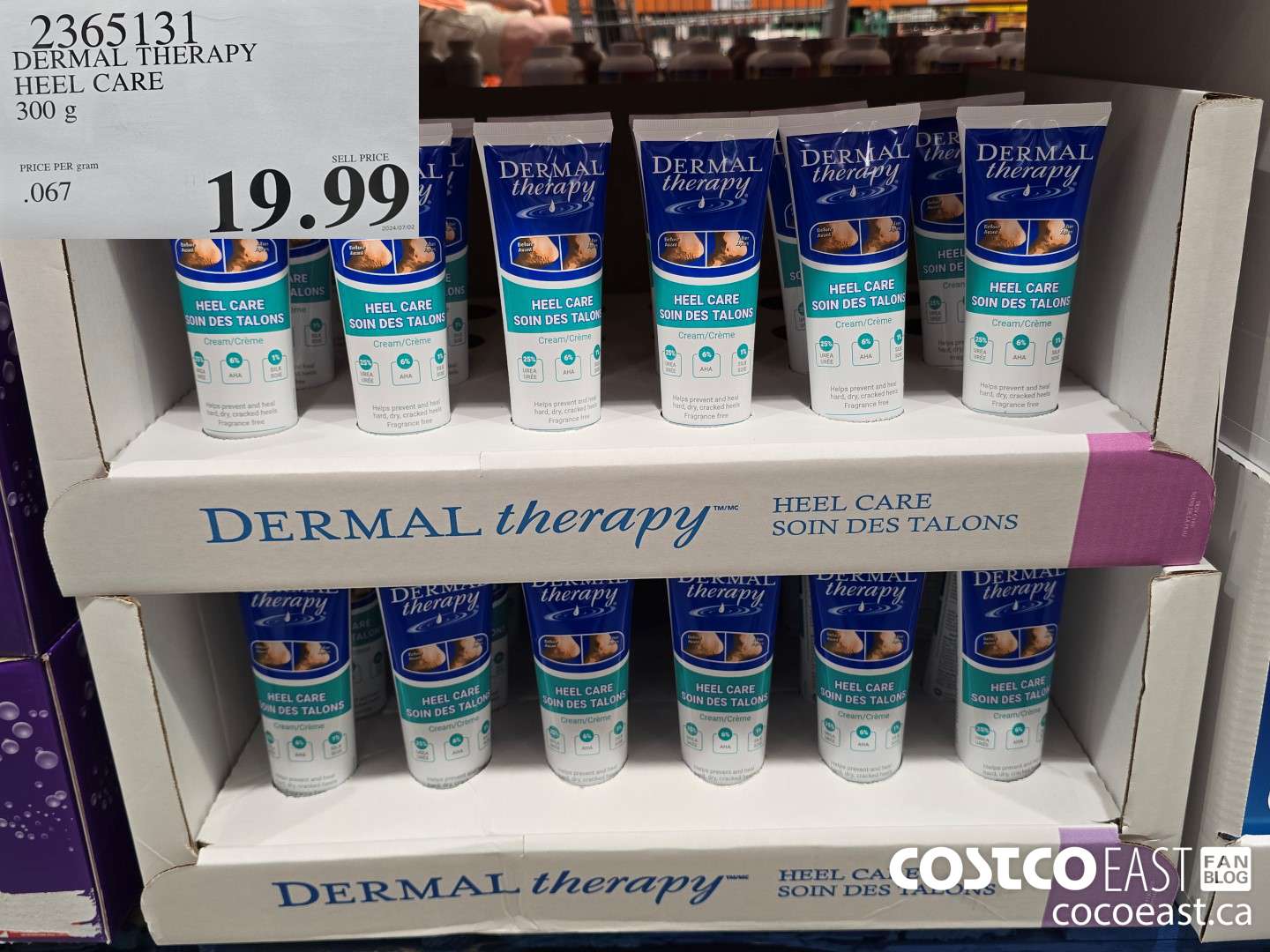 2365131 DERMAL THERAPY HEEL CARE 300 G $19.99