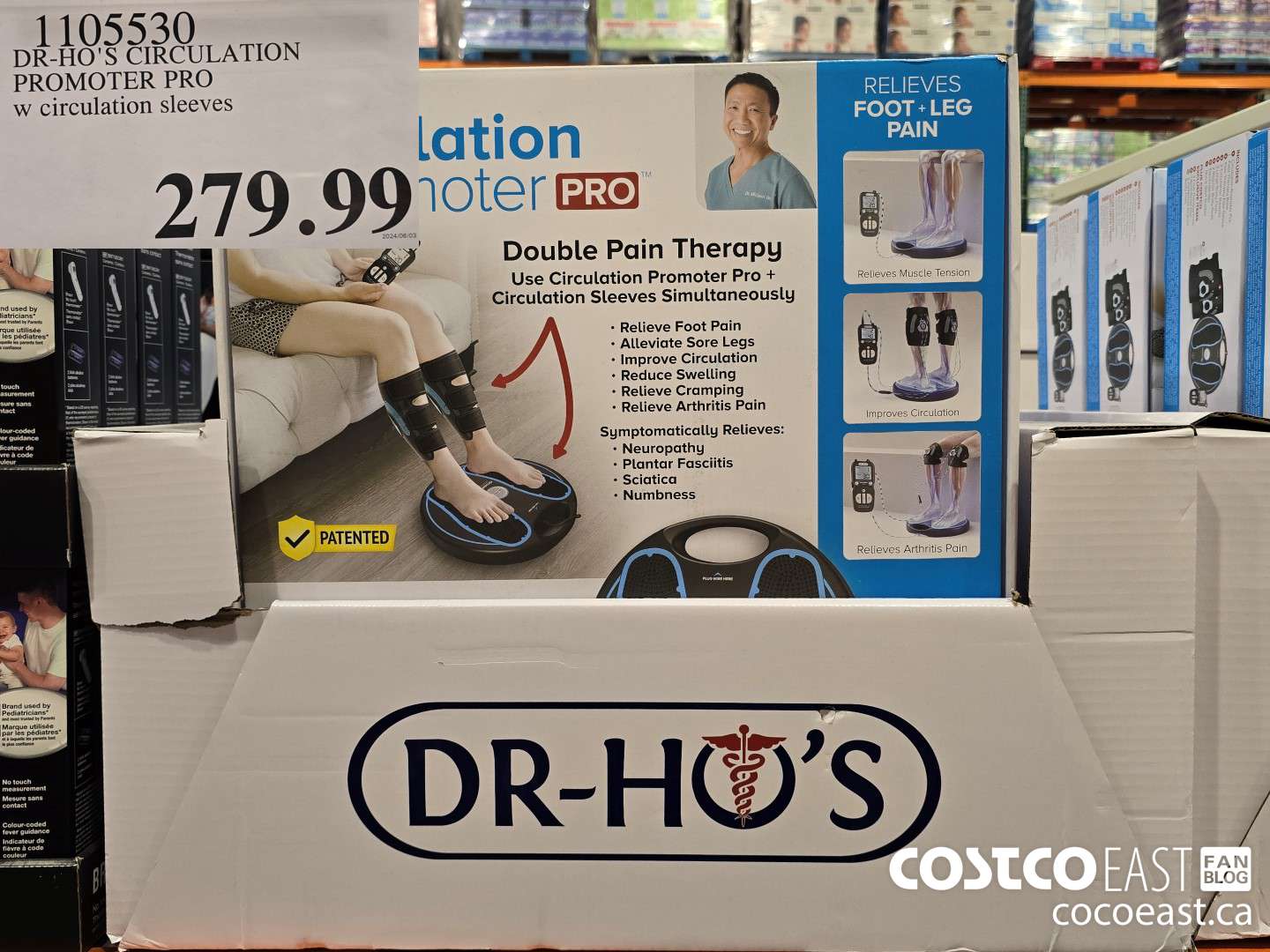 1105530 DR-HO'S CIRCULATION PROMOTER PRO w circulation sleeves $279.99