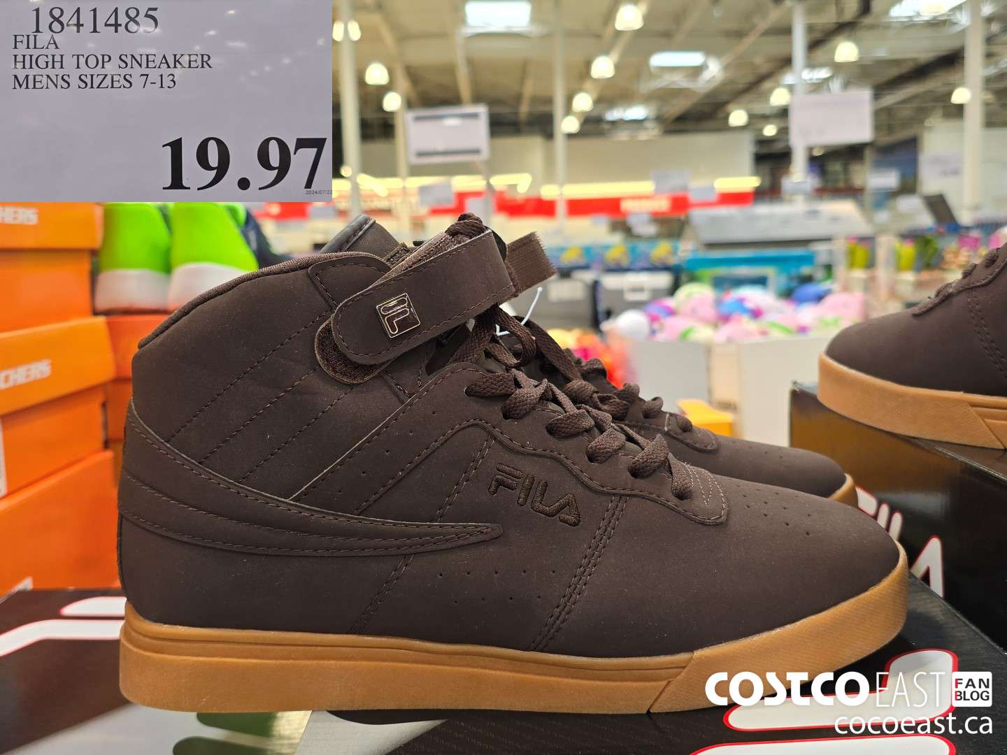 1841485 FILA HIGH TOP SNEAKER MENS SIZES 7-13 $19.97