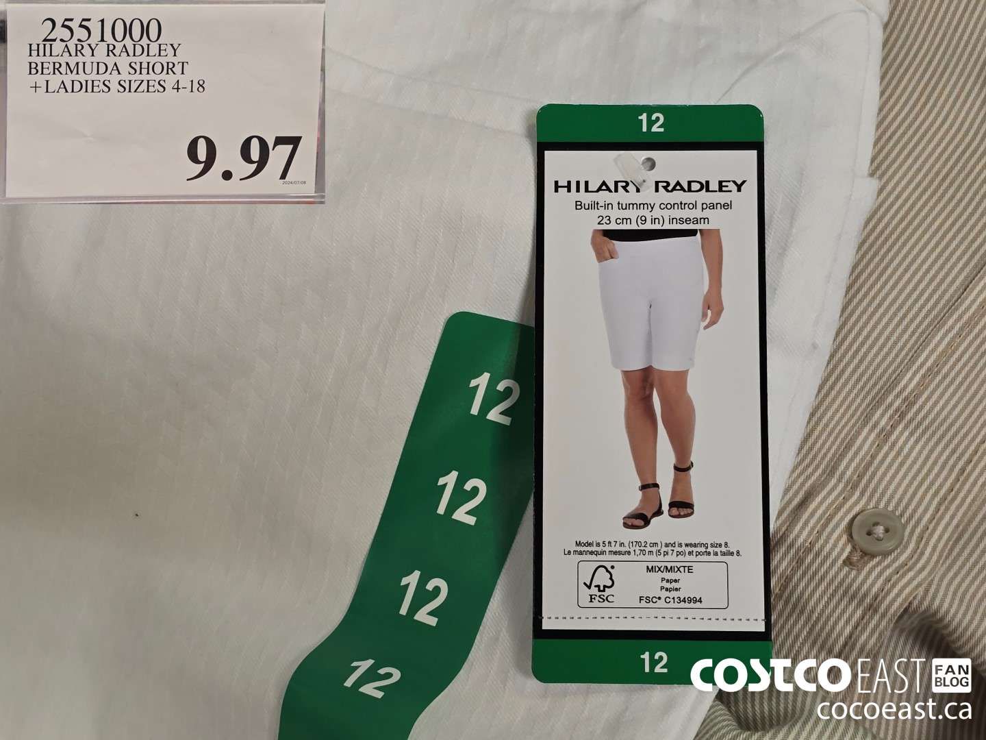 2551000 HILARY RADLEY BERMUDA SHORT + LADIES SIZES 4-18 $9.97