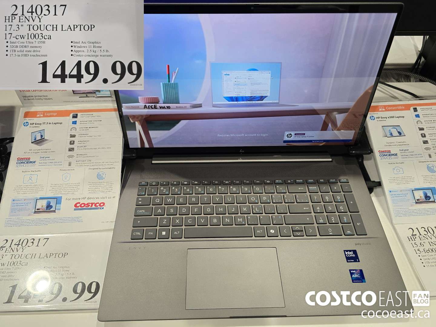 2140317 HP ENVY 17.3