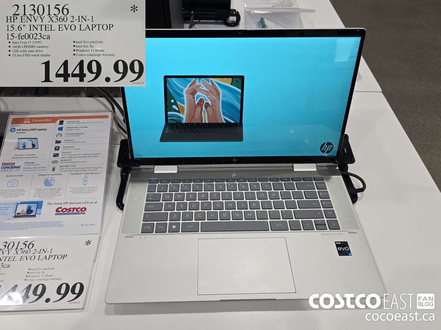 2130156 HP ENVY X360 2-IN-1 15.6