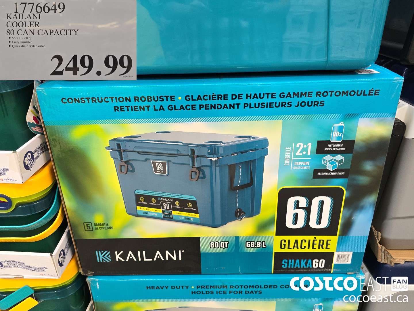1776649 KAILANI COOLER 80 CAN CAPACITY $249.99