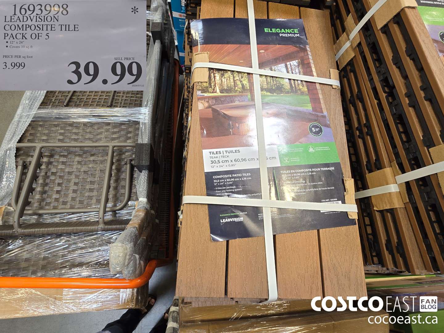 1693998 LEADVISION COMPOSITE TILE PACK OF 5 $39.99