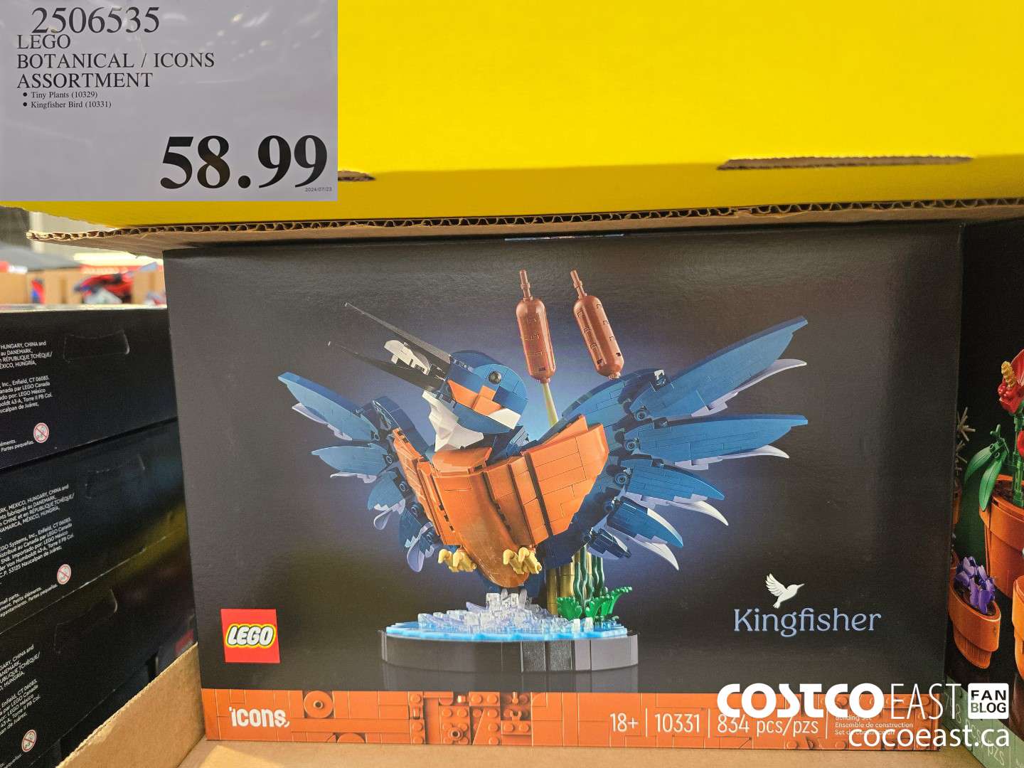 2506535 LEGO BOTANICAL / ICONS ASSORTMENT $58.99