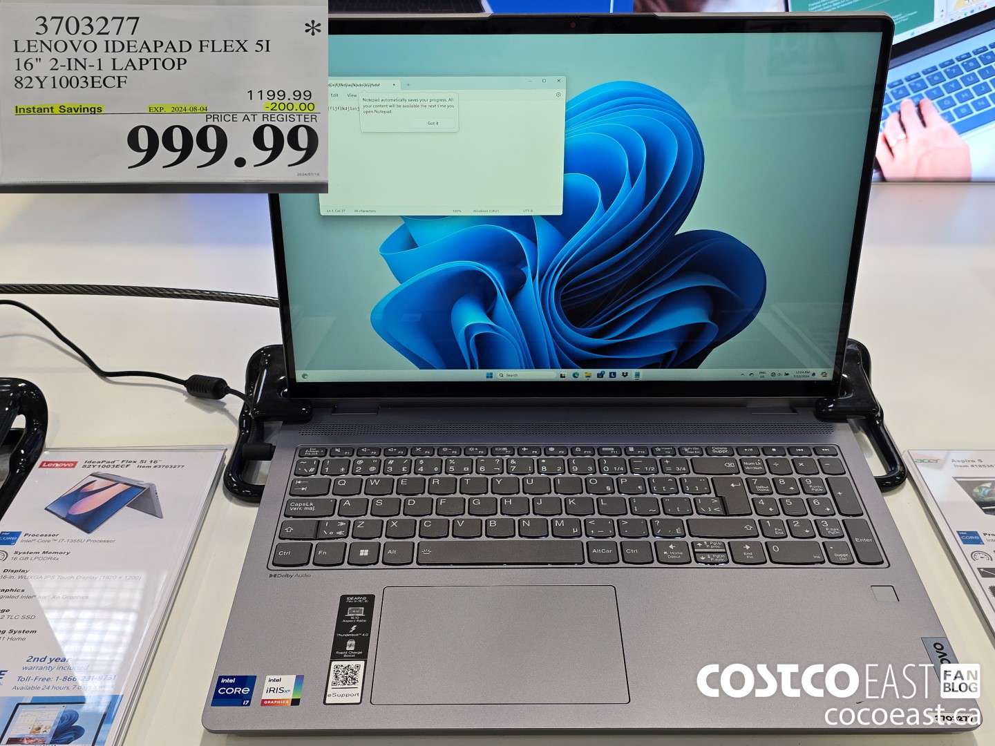 3703277 LENOVO IDEAPAD FLEX 51 16