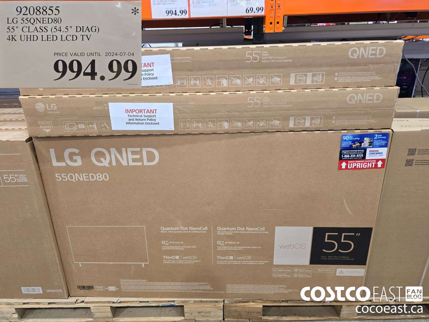 9208855 LG 55QNED80 55