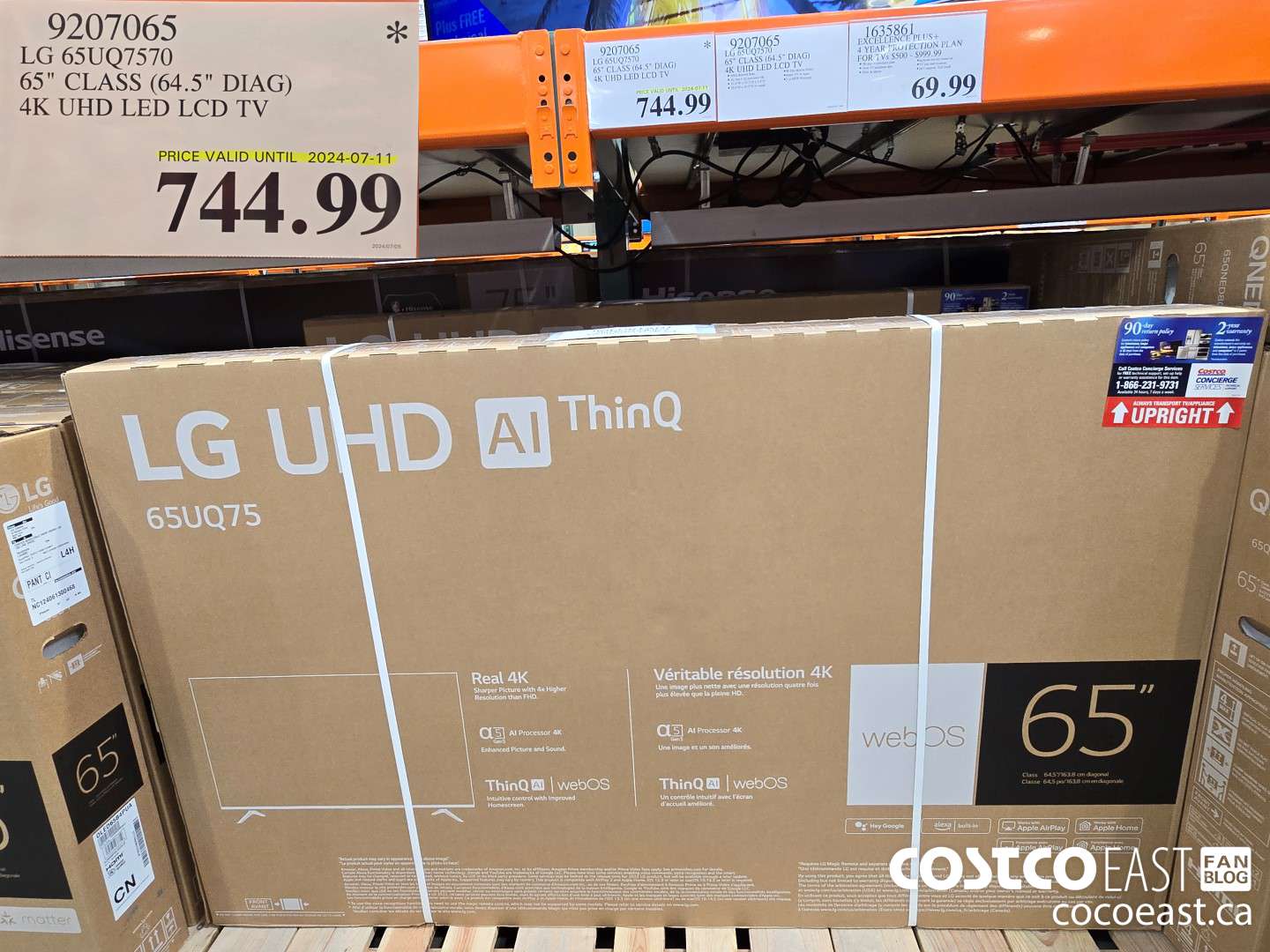 9207065 LG 65 UQ7570 65