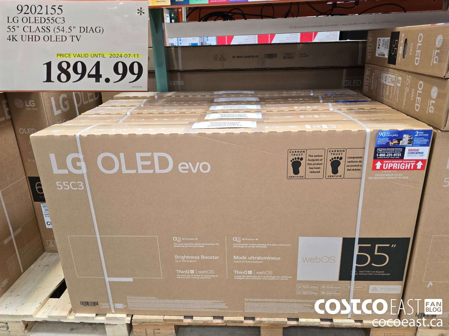 9202155 LG OLED55C3 55