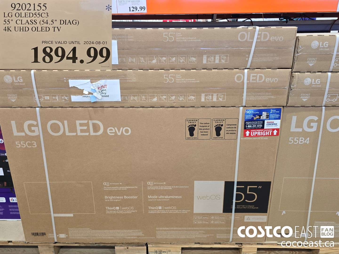 9202155 LG OLED55C3 55