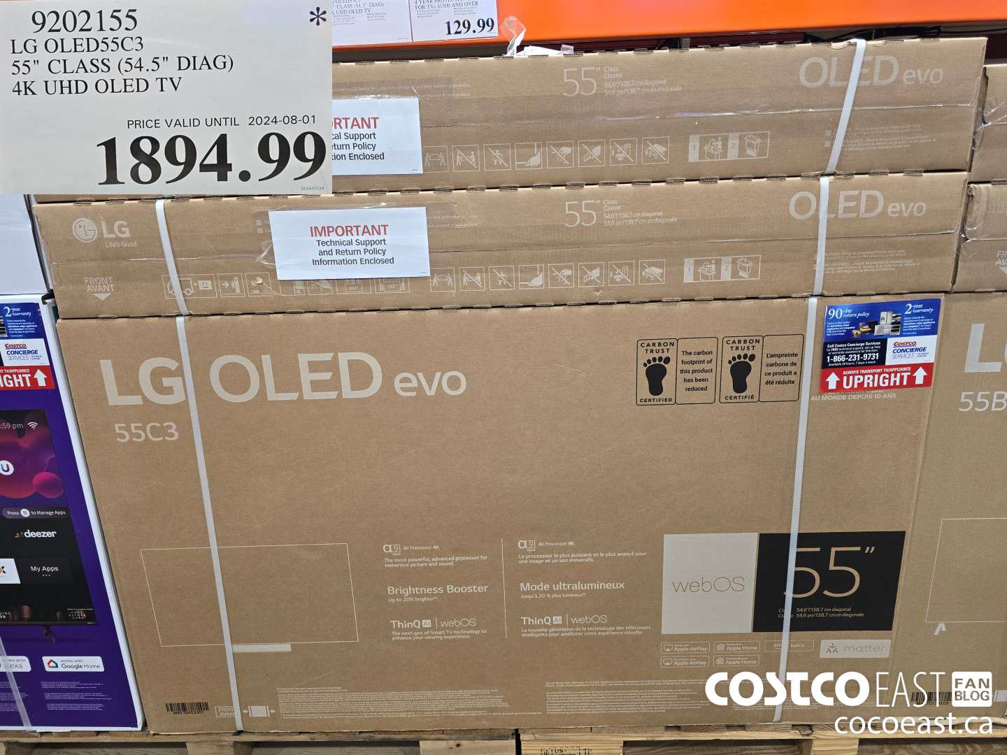 9202155 LG OLED55C3 55