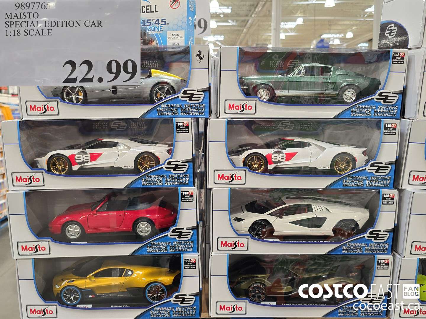 9897765 MAISTO SPECIAL EDITION CAR 1:18 SCALE $22.99