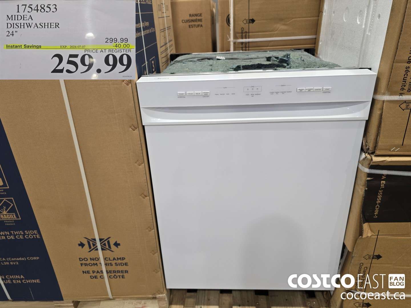 1754853 MIDEA DISHWASHER 24