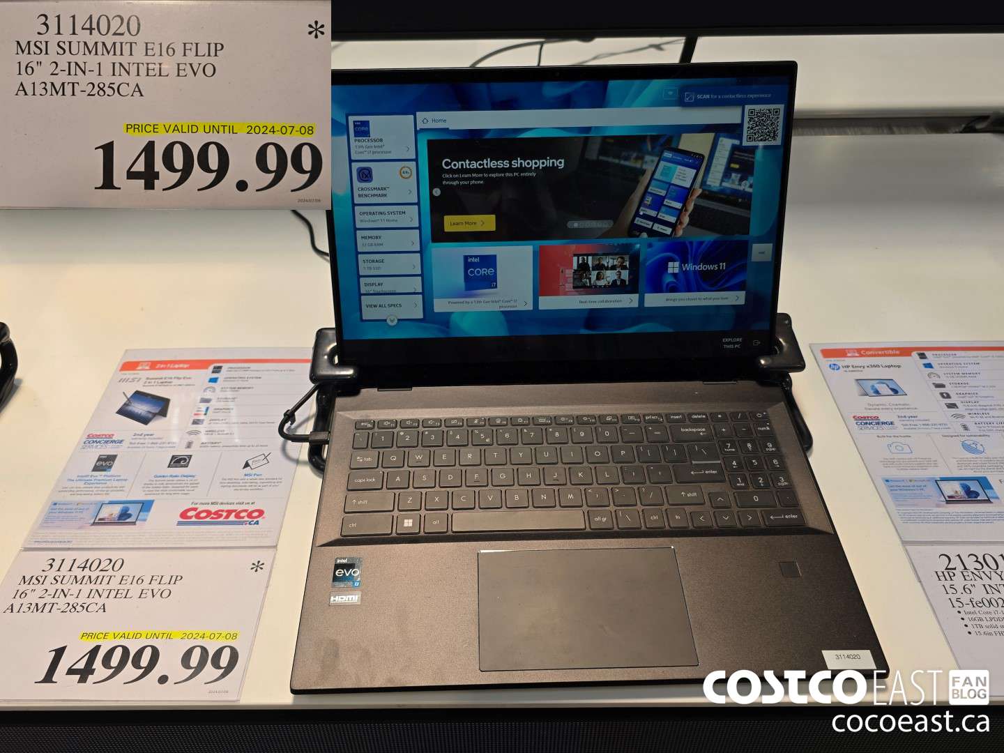 3114020 MSI SUMMIT E16 FLIP 16