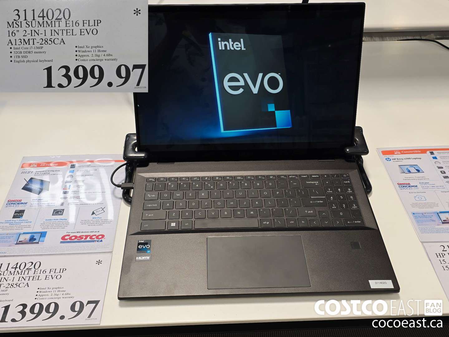 3114020 MSI SUMMIT E16 FLIP 16