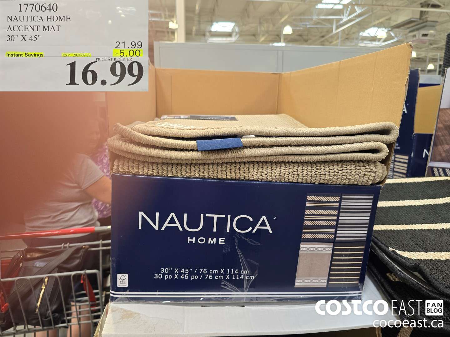 1770640 NAUTICA HOME ACCENT MAT 30
