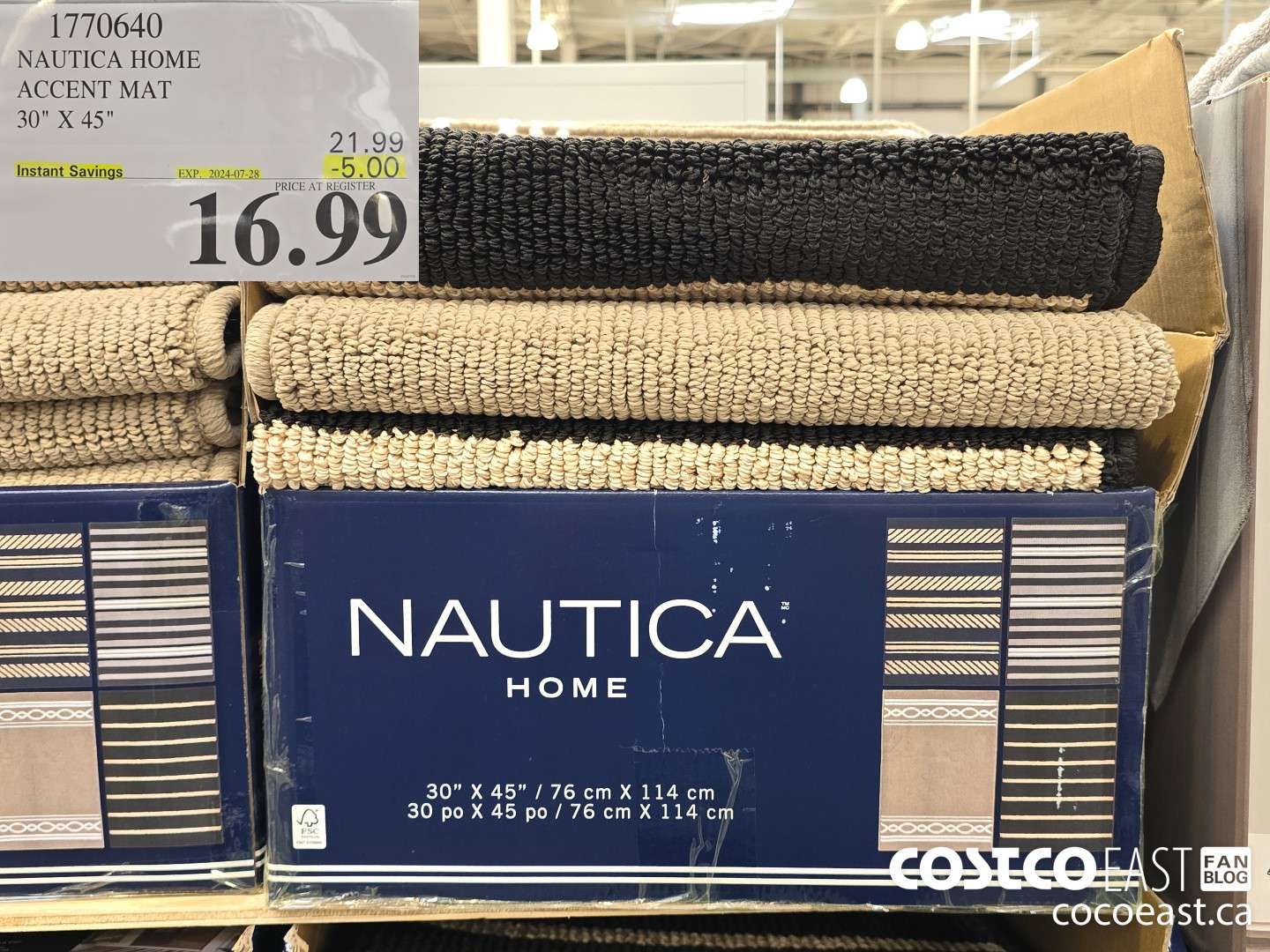 1770640 NAUTICA HOME ACCENT MAT 30