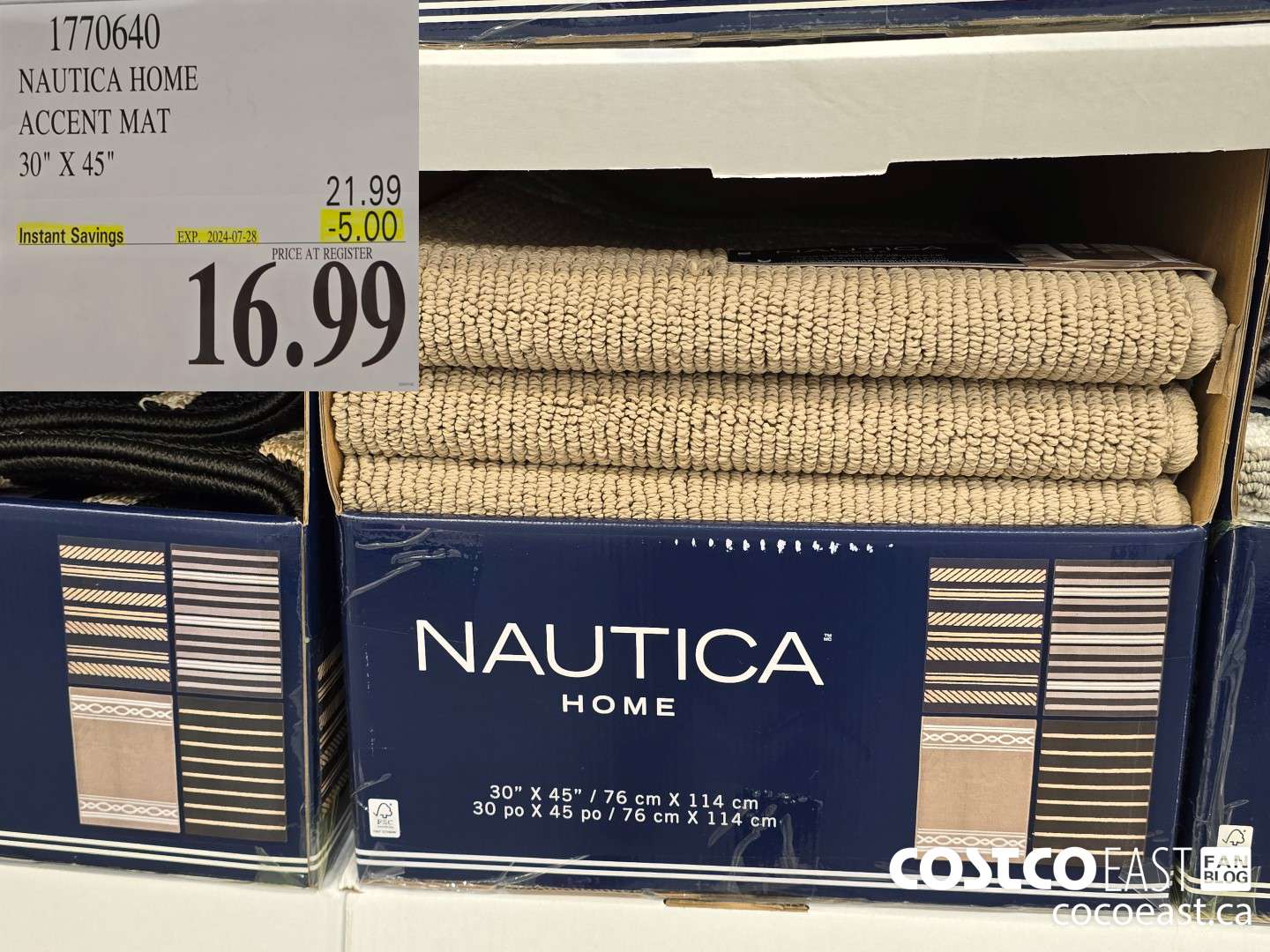 1770640 NAUTICA HOME ACCENT MAT 30