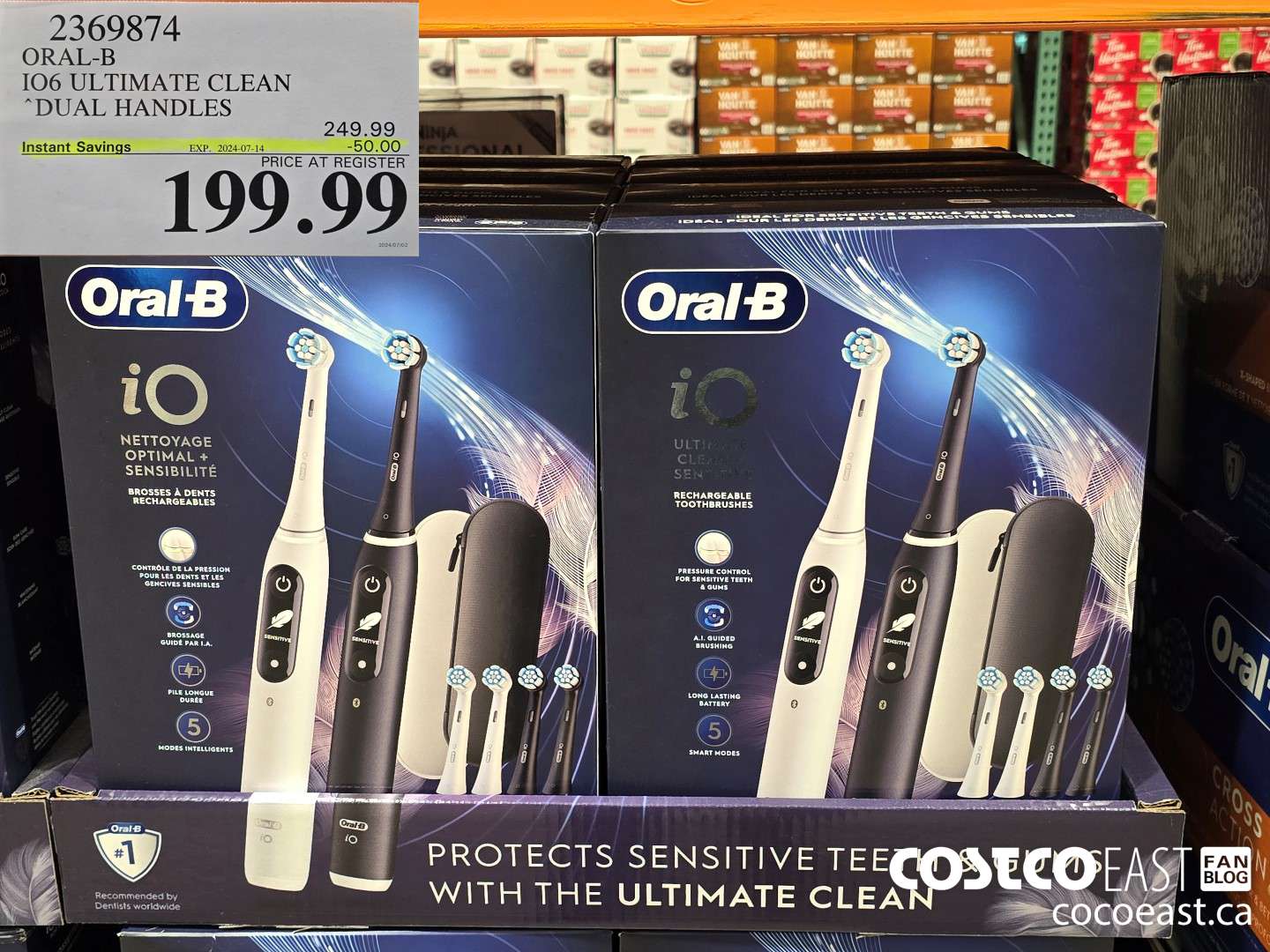 2369874 ORAL-B 106 ULTIMATE CLEAN DUAL HANDLES ($50.00 INSTANT SAVINGS EXPIRES ON 2024-07-14) $199.99